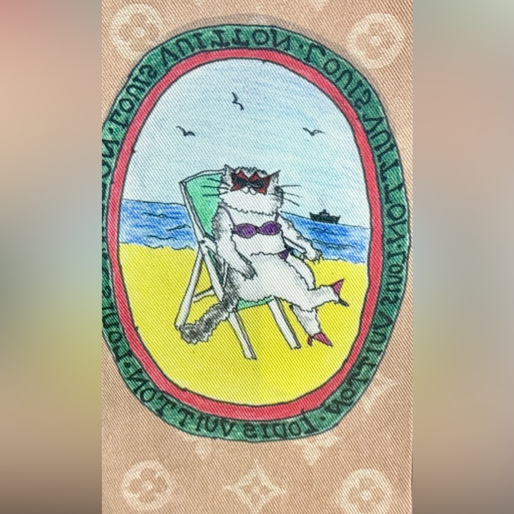 Louis Vuitton Grace Coddington My LV Trunk Bandeau CATOGRAM - Picture 11 of 16